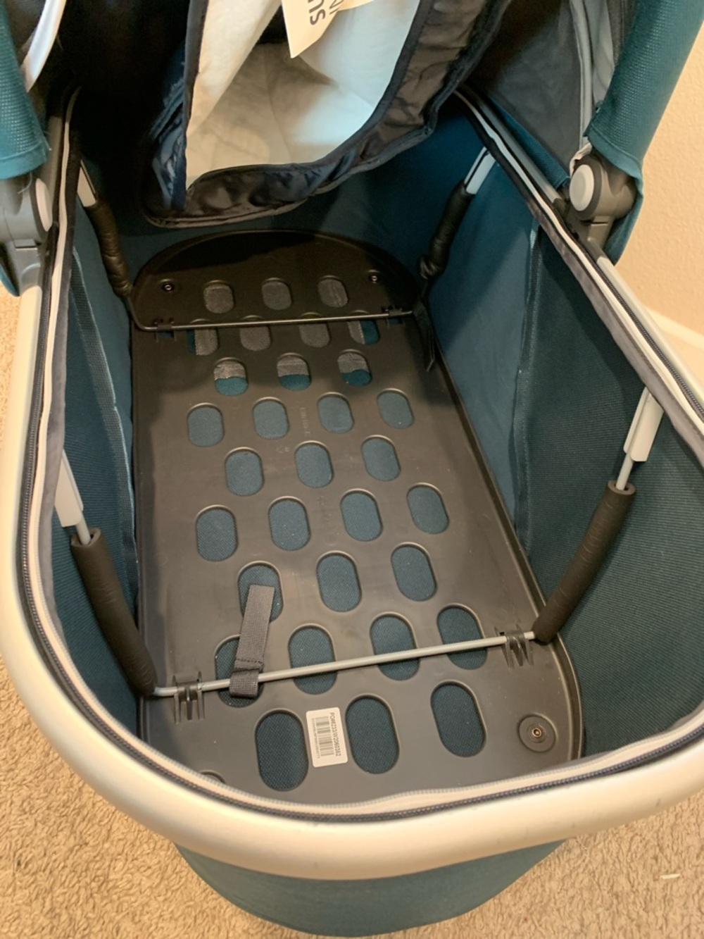 UPPAbaby Finn (Teal blue) bassinet - Picture 5 of 17